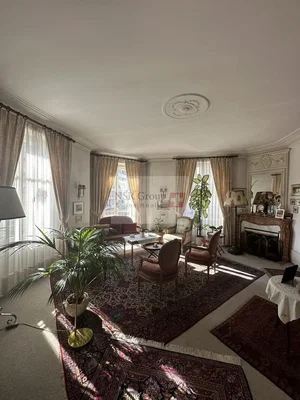 Salon; vue, lumière naturelle, style rustique