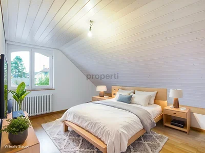Schlafzimmer; tageslicht, moderner stil