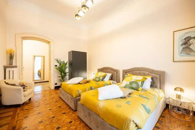 Slaapkamer; natuurlijk licht, moderne stijl