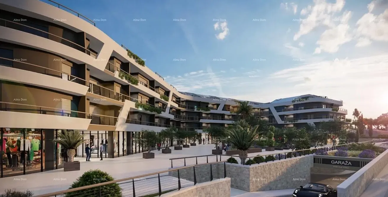 Кућа и околина; поглед