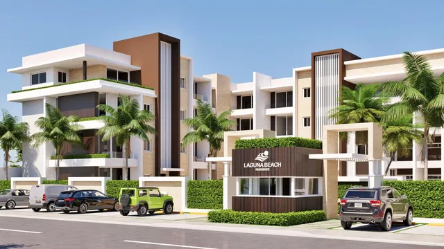 Maison et environs; vue