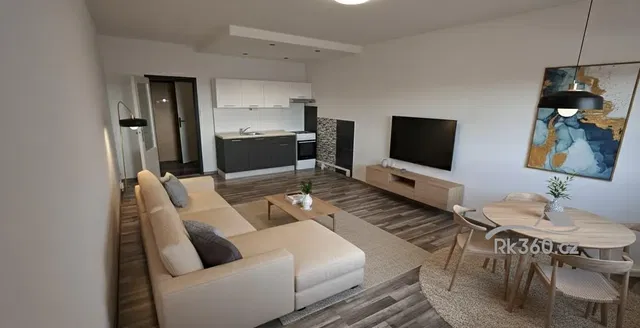 Wohnzimmer; moderner stil, tageslicht, holzboden