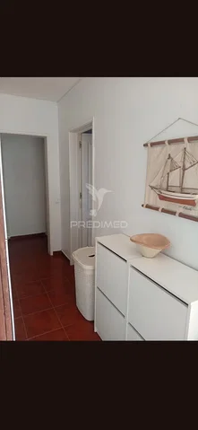 Cloakroom; tile floor