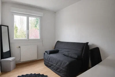 Salon; vue, lumière naturelle