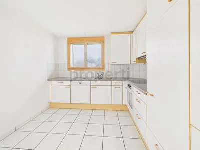 Cucina; pavimento in piastrelle, elettrodomestici, ristrutturato, luce naturale