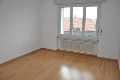 Salon; vue, parquet, lumière naturelle