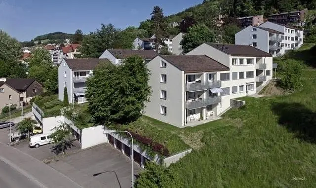 Casa e arredores; vista