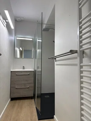 Kupaonica; prirodno svjetlo, pločice, renoviran