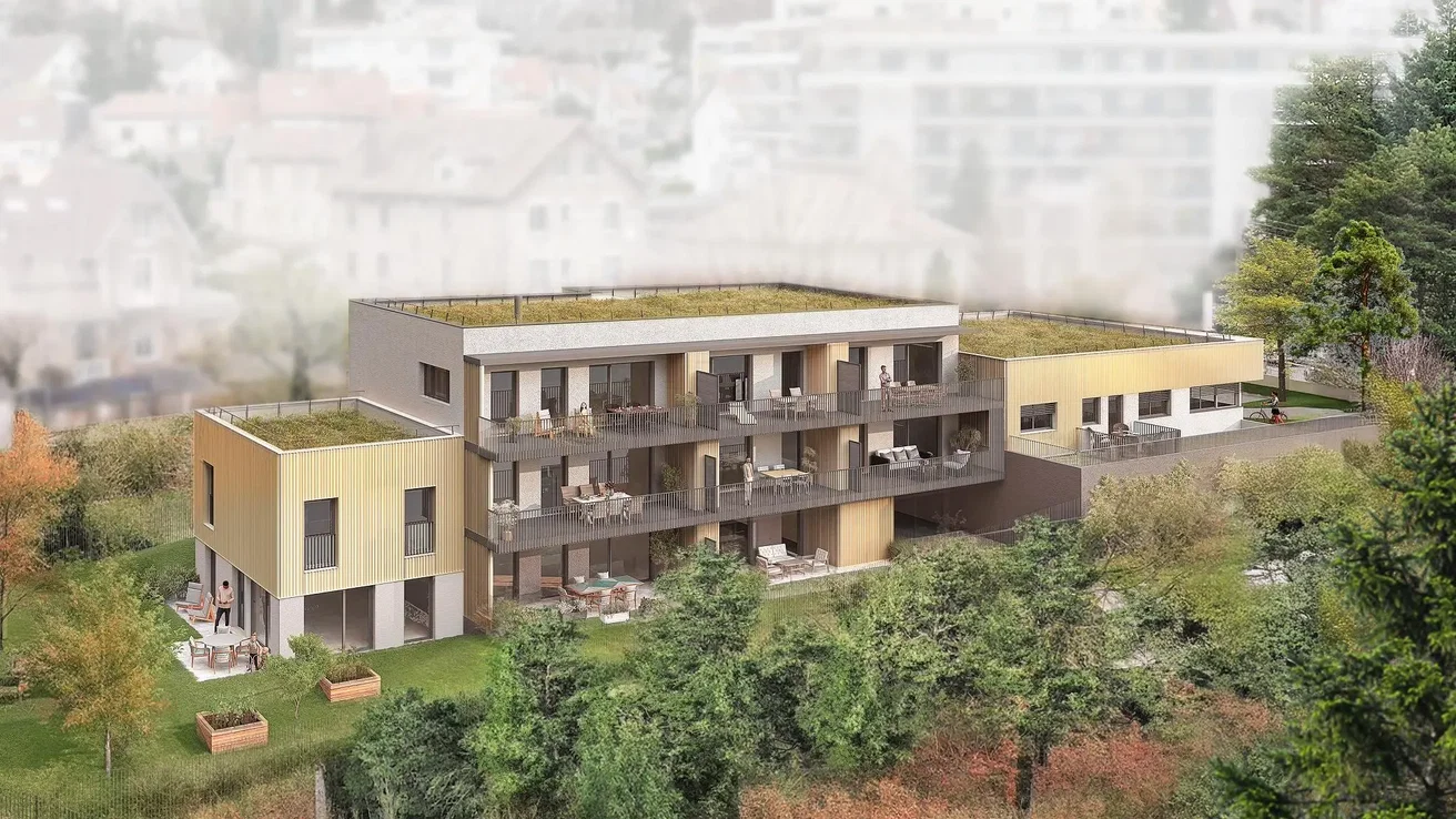 Haus und umgebung; blick
