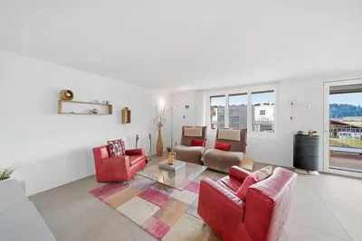 Wohnzimmer; tageslicht, moderner stil