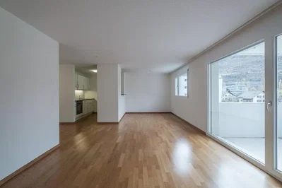 Soggiorno; vista, pavimento in legno, luce naturale
