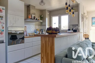 Kuhinja; kuhinjski aparati, prirodno svjetlo, moderni stil