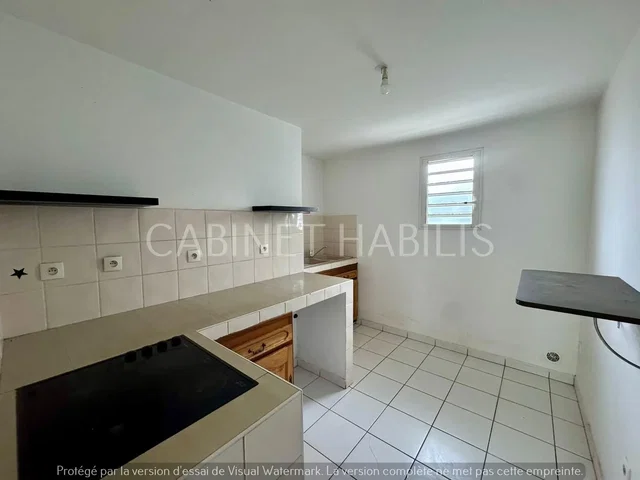 Kitchen; tile floor, needs renovation