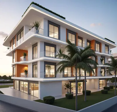 المنزل والمناطق المحيطة; إطلالة