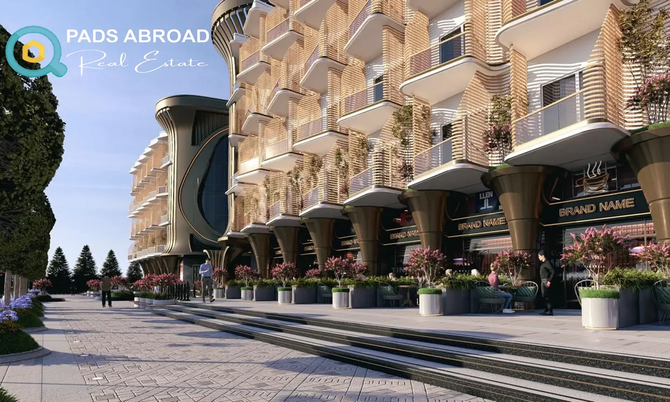 Кућа и околина; поглед