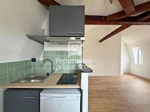 Kitchen; kitchen appliances, wood floor, natural light, modern style