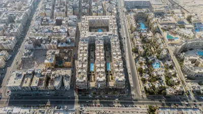 Кућа и околина; поглед