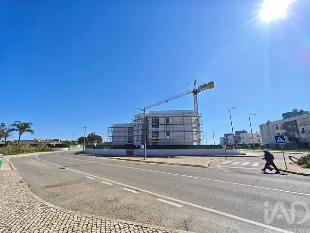 House and surroundings; view