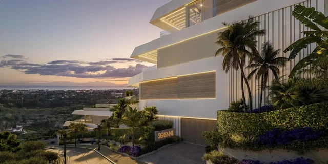 House and surroundings; view, high ceiling, renovated, natural light, modern style