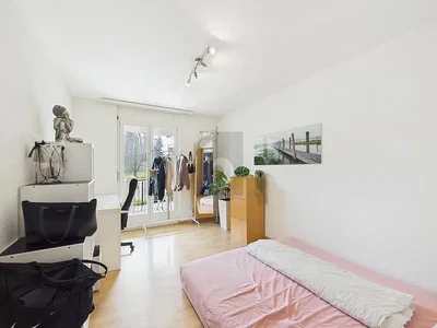 Schlafzimmer; tageslicht, moderner stil