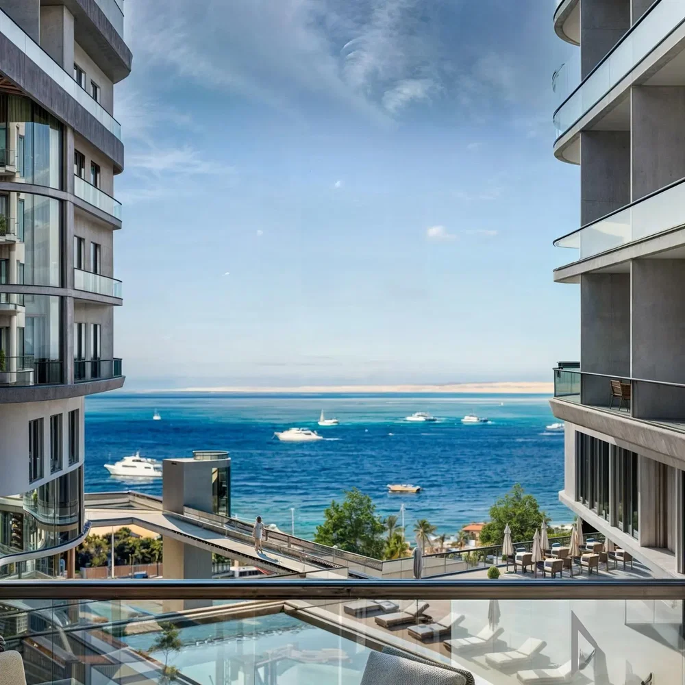 Balkon; blick