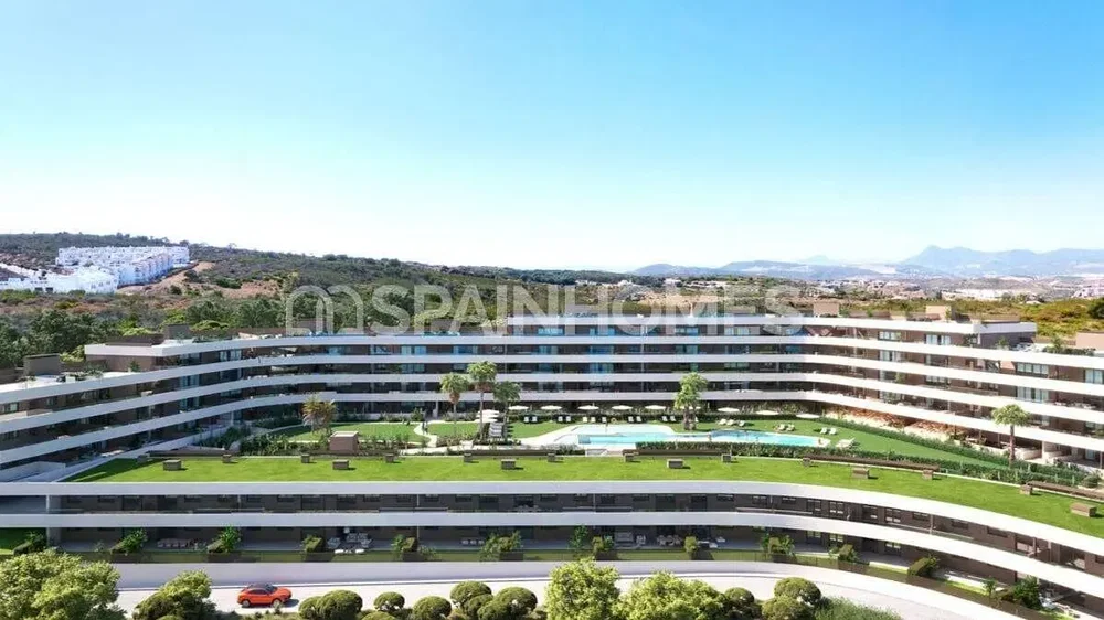 Casa y alrededores; vista