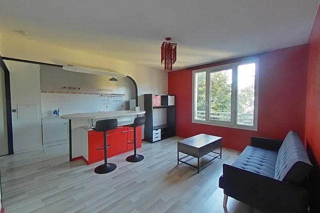 Salon; vue, lumière naturelle