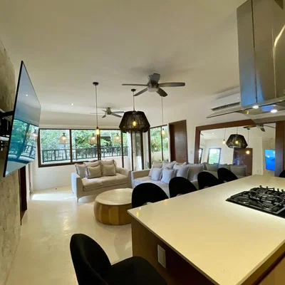 غرفة معيشة; إطلالة, ضوء طبيعي, أسلوب عصري