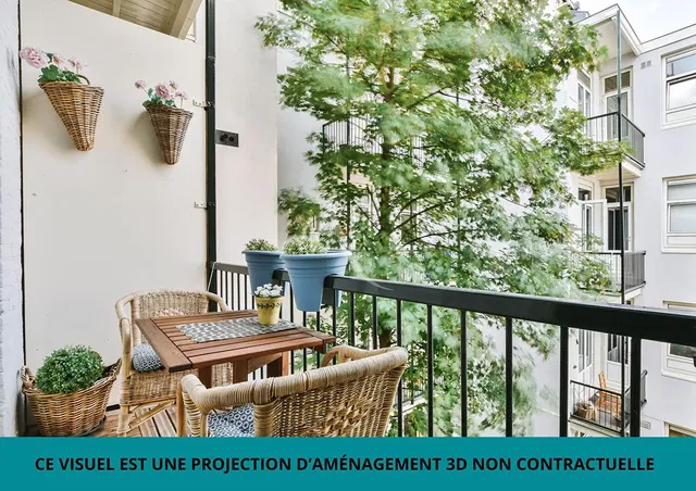 Balkon; widok, światło dzienne