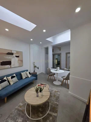 Salon; lumière naturelle, style moderne
