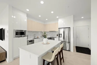 Mutfak; mutfak aletleri, doğal ışık, modern stil, tadilatlı