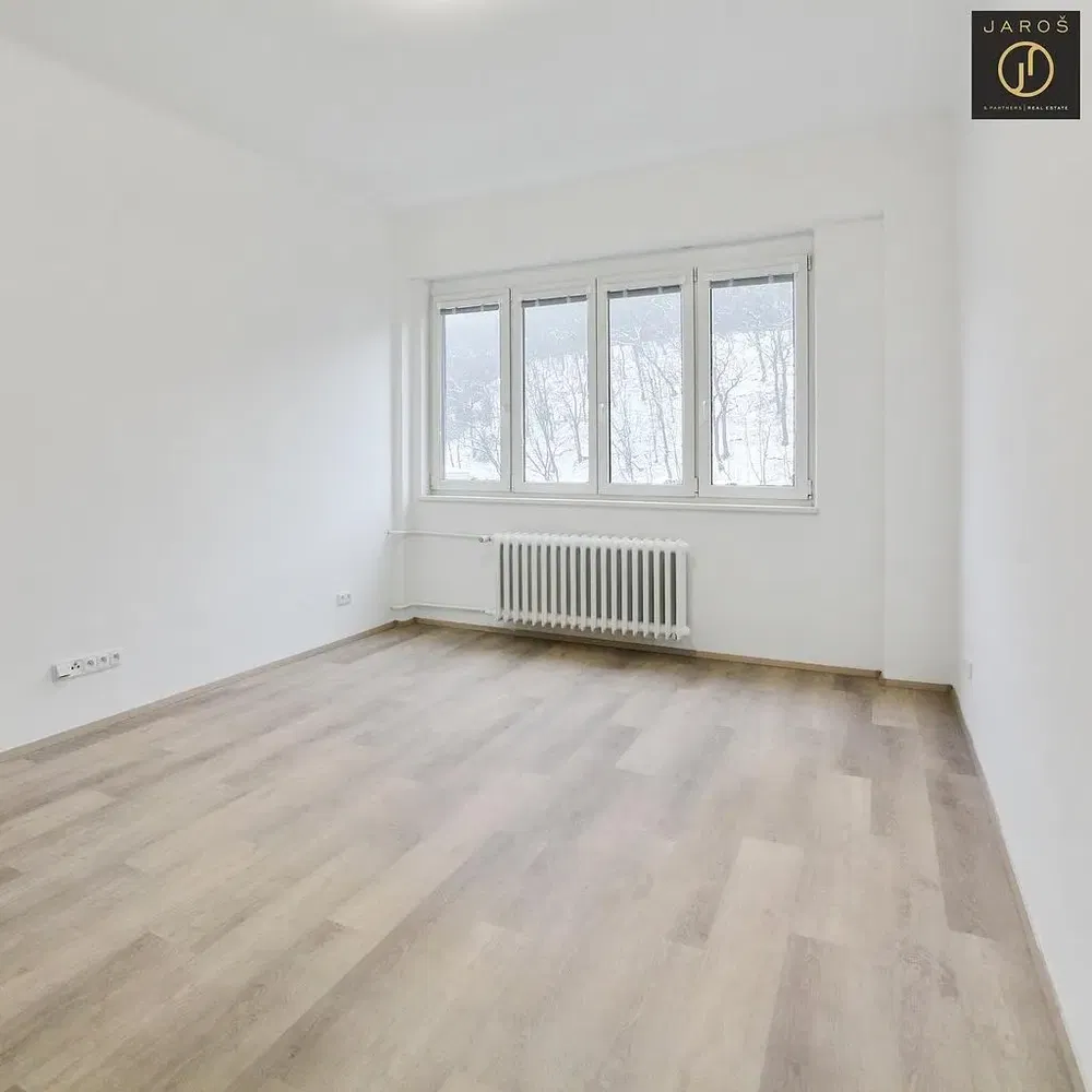 Wohnzimmer; blick, holzboden, tageslicht, renoviert