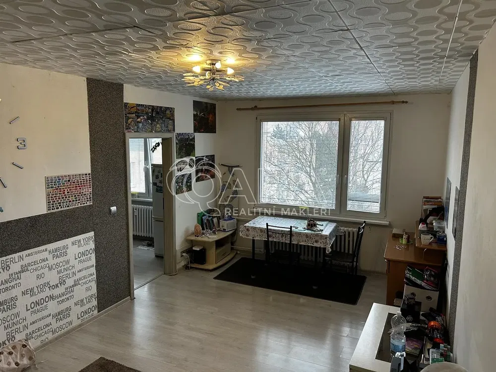 Obývací pokoj; přirozené světlo