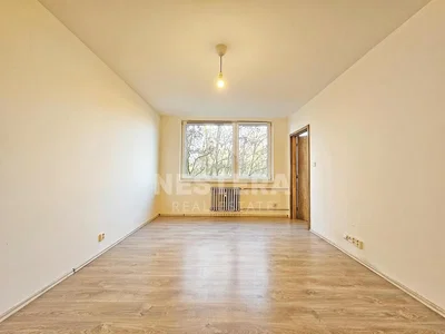 Schlafzimmer; holzboden, tageslicht, renovierungsbedürftig