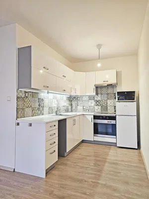 Küche; küchengeräte, renoviert, tageslicht, moderner stil