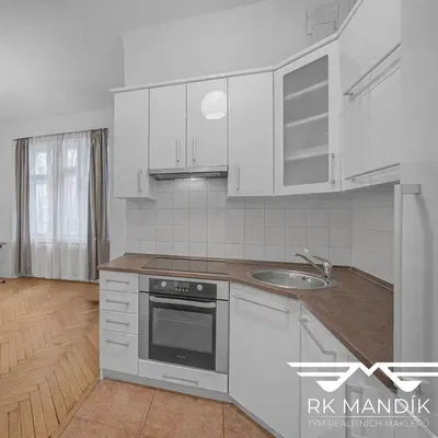 Kuchyně; kuchyňské spotřebiče, přirozené světlo, moderní styl