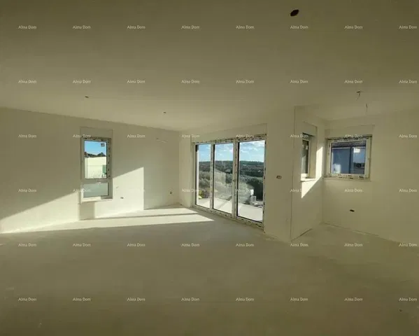 Obývací pokoj; výhled, přirozené světlo, nutná rekonstrukce