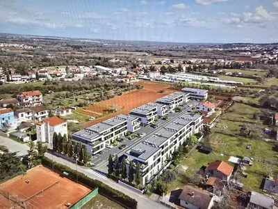 Maison et environs; vue