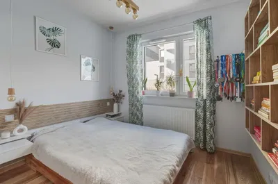 Chambre; parquet, lumière naturelle, style moderne