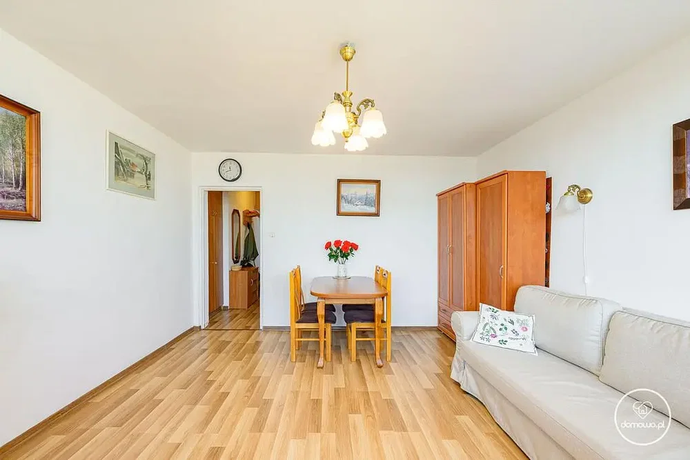 Oturma odası; ahşap zemin, doğal ışık