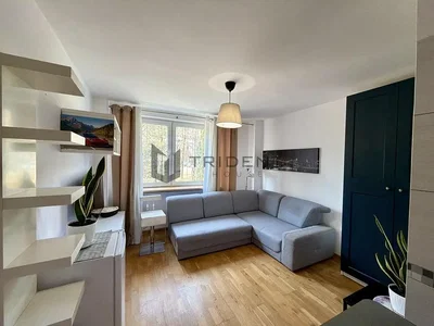 Dnevna soba; prirodno svjetlo, drveni pod, moderni stil