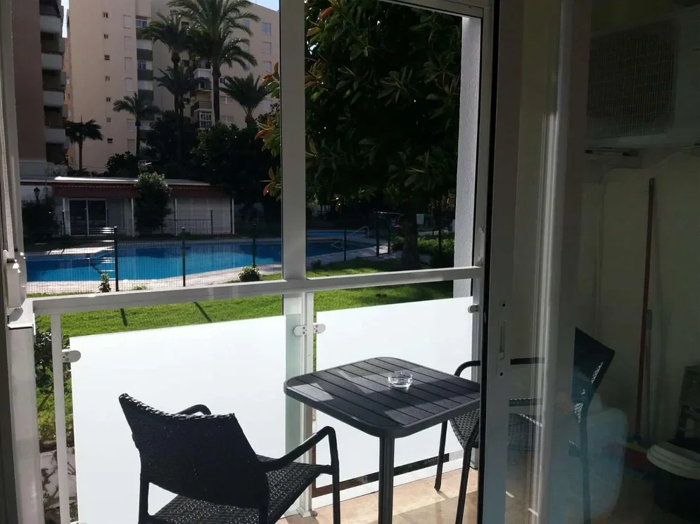 Balkon; blick