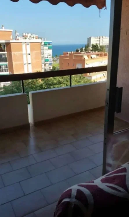 Balkon; manzara, fayans zemin