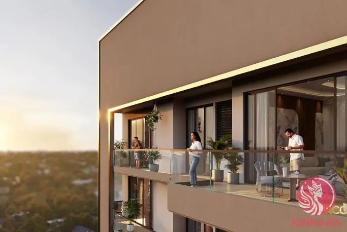 Balkon; uitzicht, natuurlijk licht