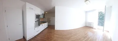 Küche; tageslicht, holzboden, renoviert