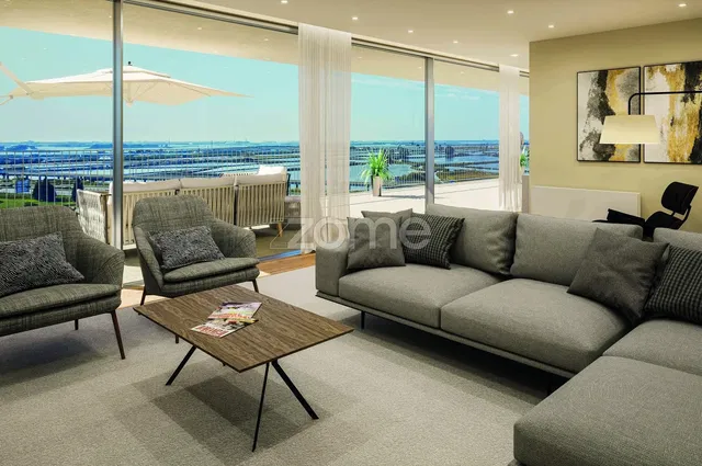 Living room; view, natural light, modern style