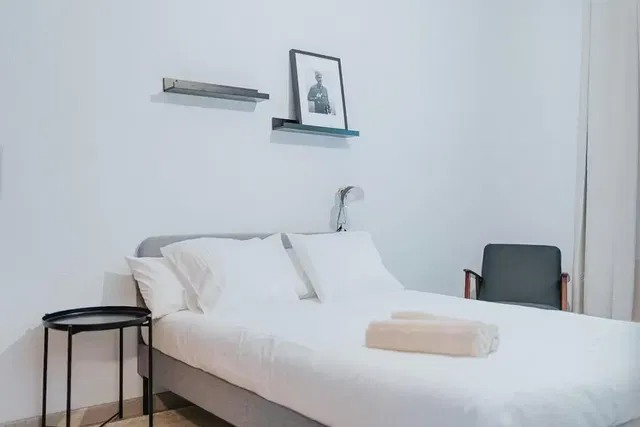 Slaapkamer; moderne stijl, natuurlijk licht