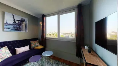 Wohnzimmer; blick, tageslicht, moderner stil