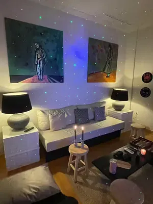 Salon; lumière naturelle, style moderne