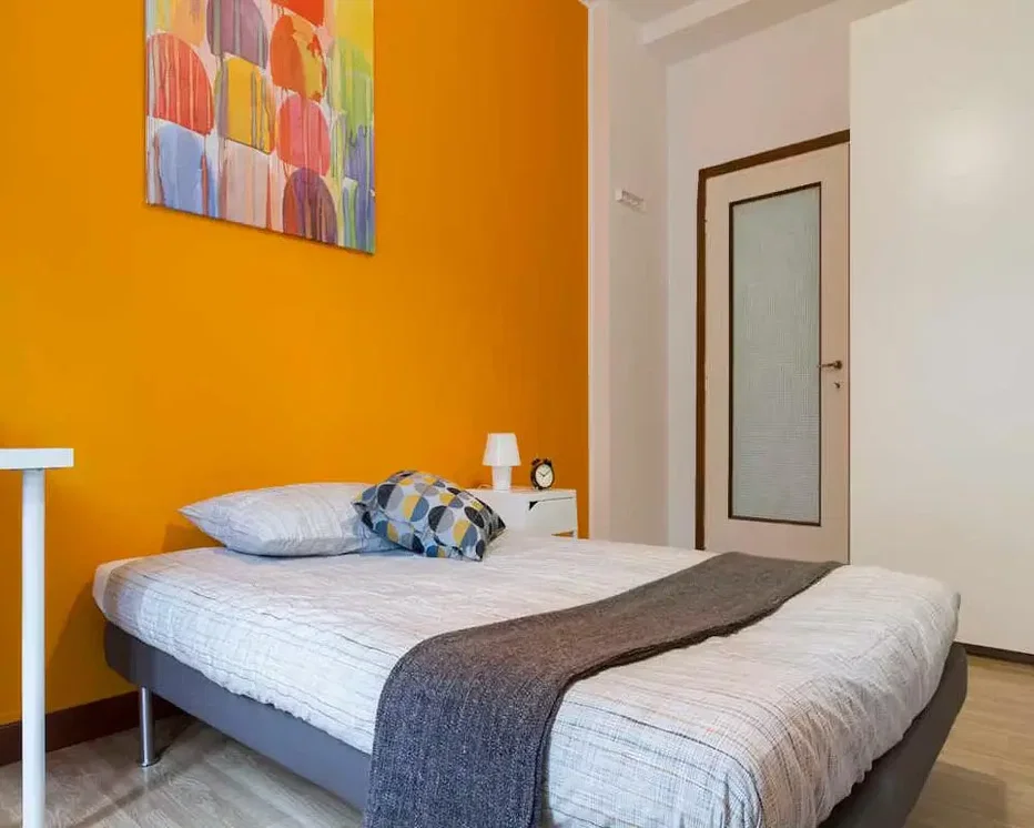 Chambre; lumière naturelle, style moderne